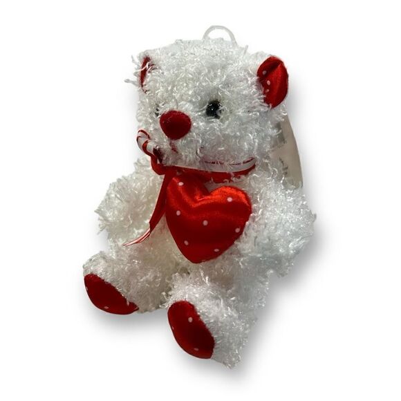 Fuzzy Friends Fib Valentines Day 3 Lot Plush Stuffed Animals - Picture 4 of 10